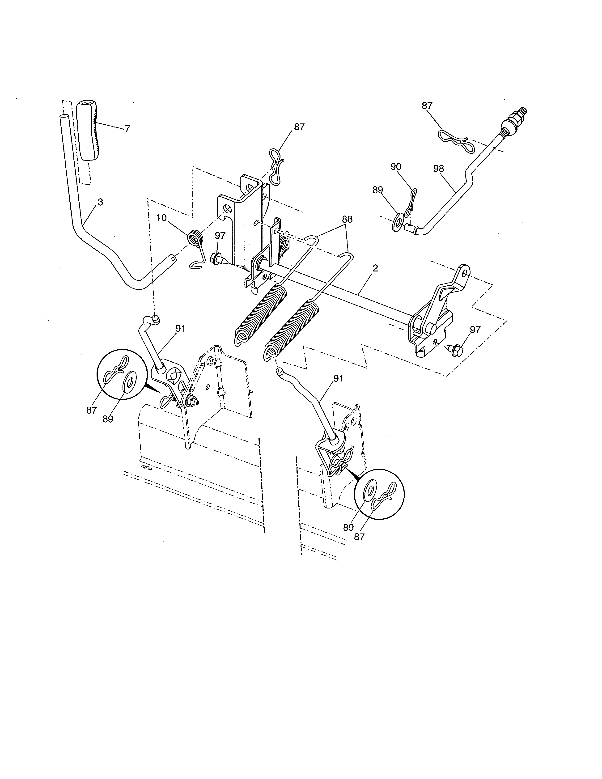 Mower lift