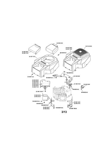 Blower housing/baffles