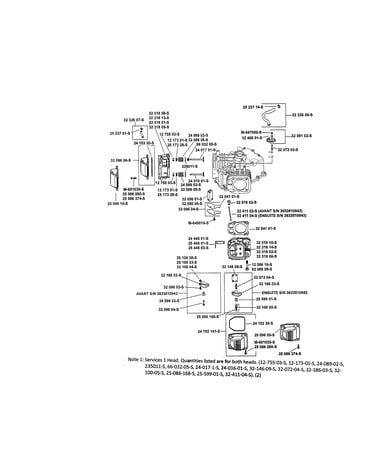 Head/valve/breather