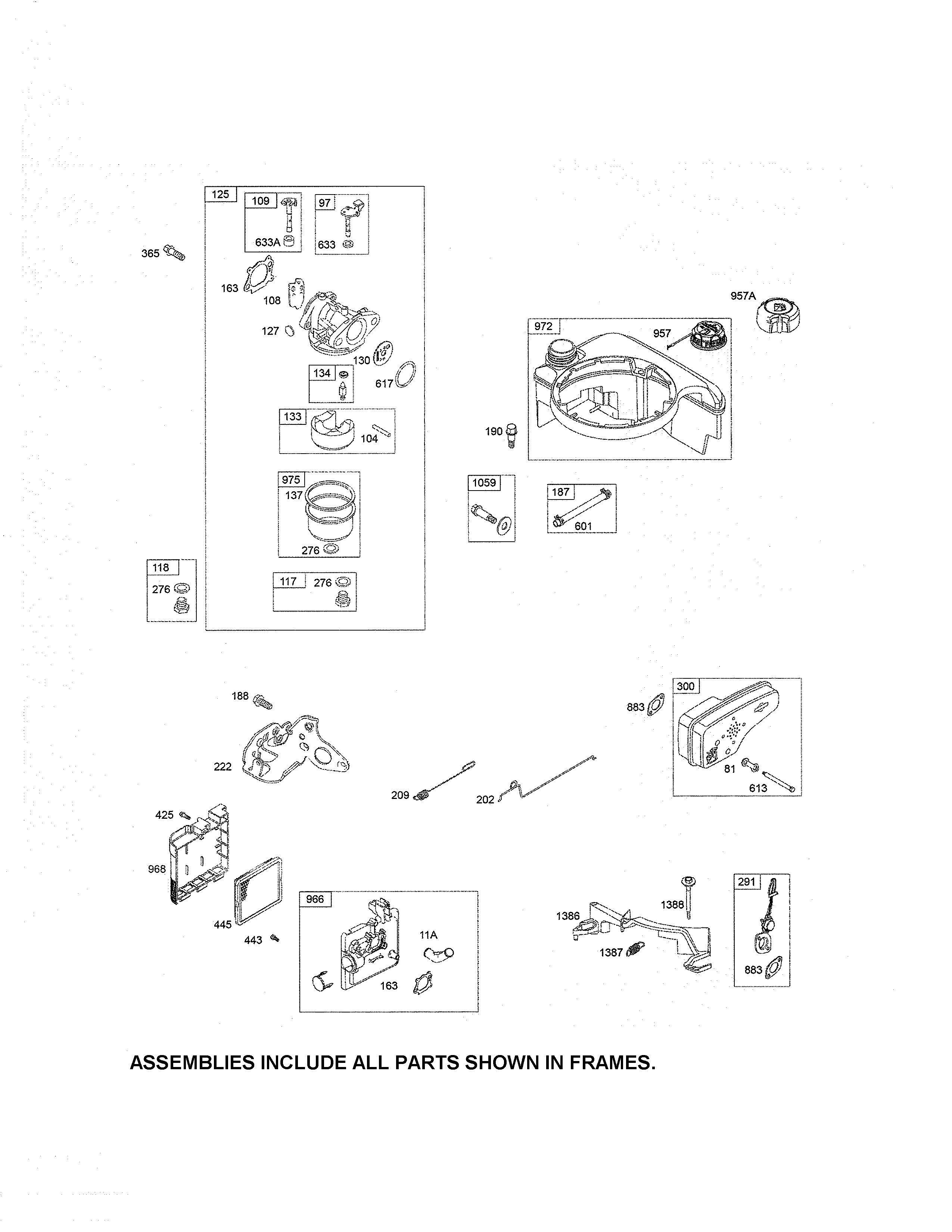 Carburetor/muffler