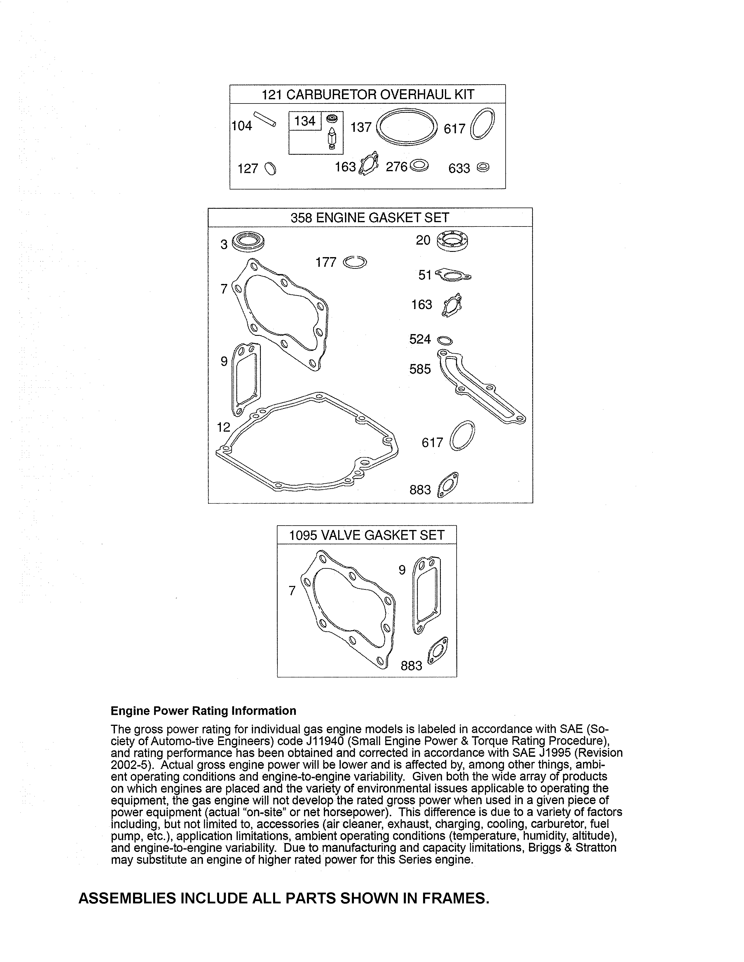Gasket set