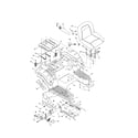MTD 17AK9TKR099 fender/seat diagram
