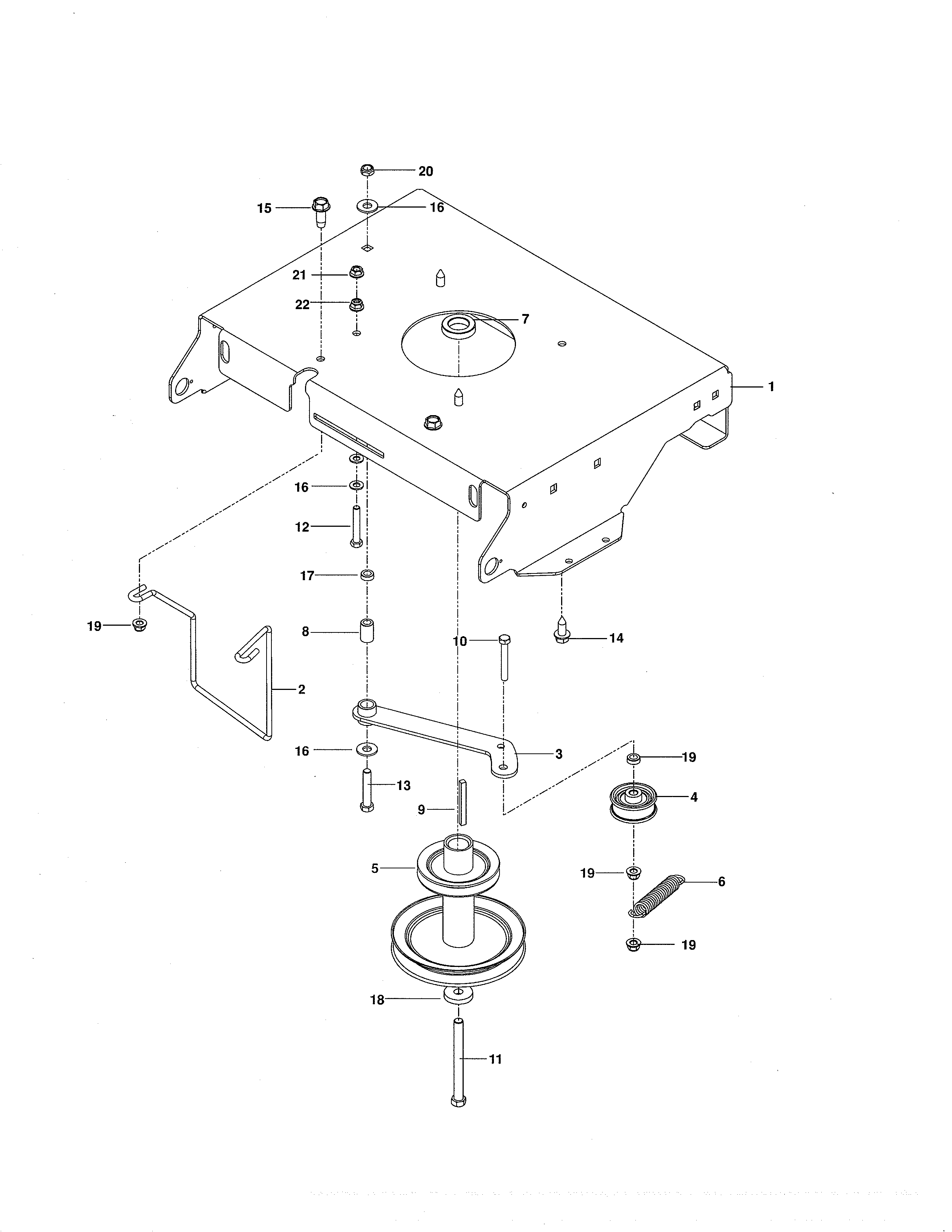 Engine plate