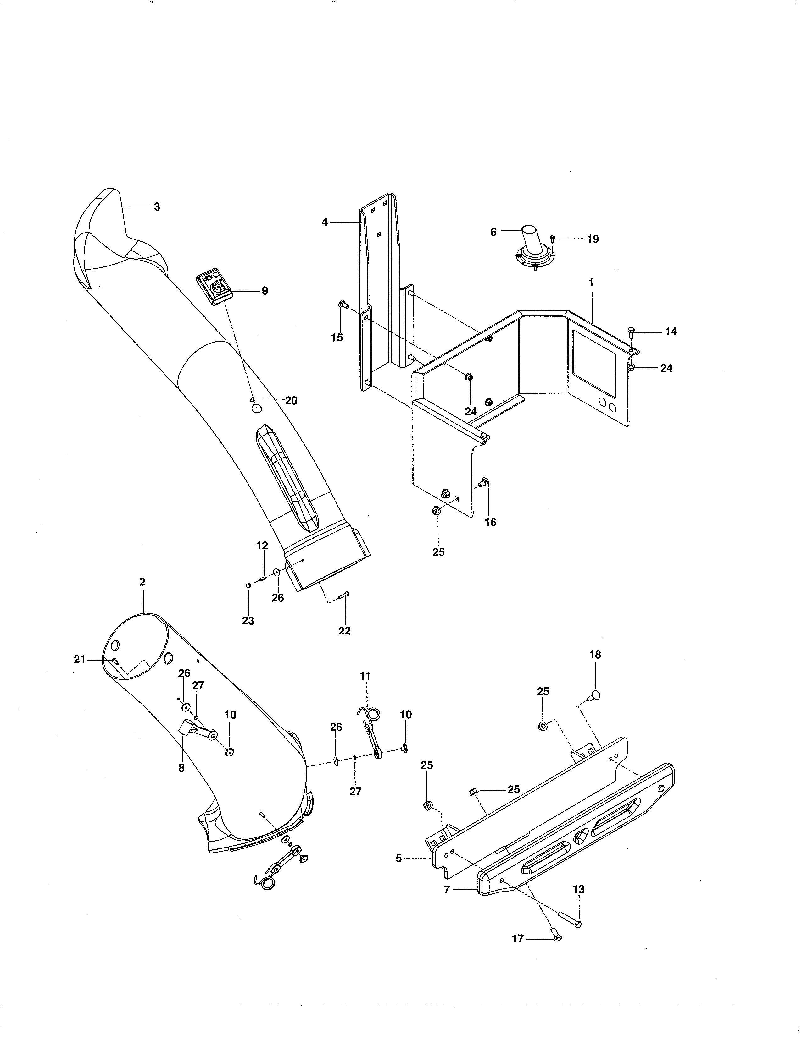 Mount/chutes/weight