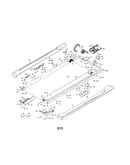 Walking belt/drive motor