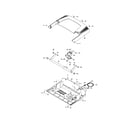 Proform 831248432 incline motor/hood diagram