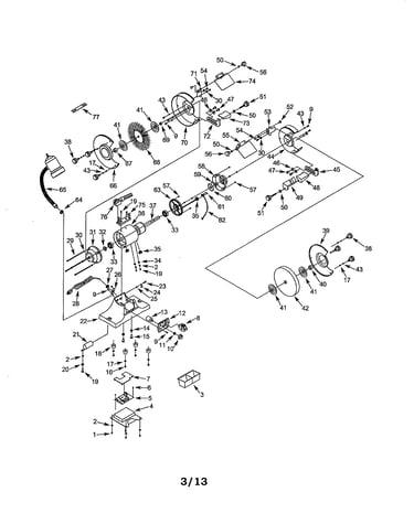 Bench grinder