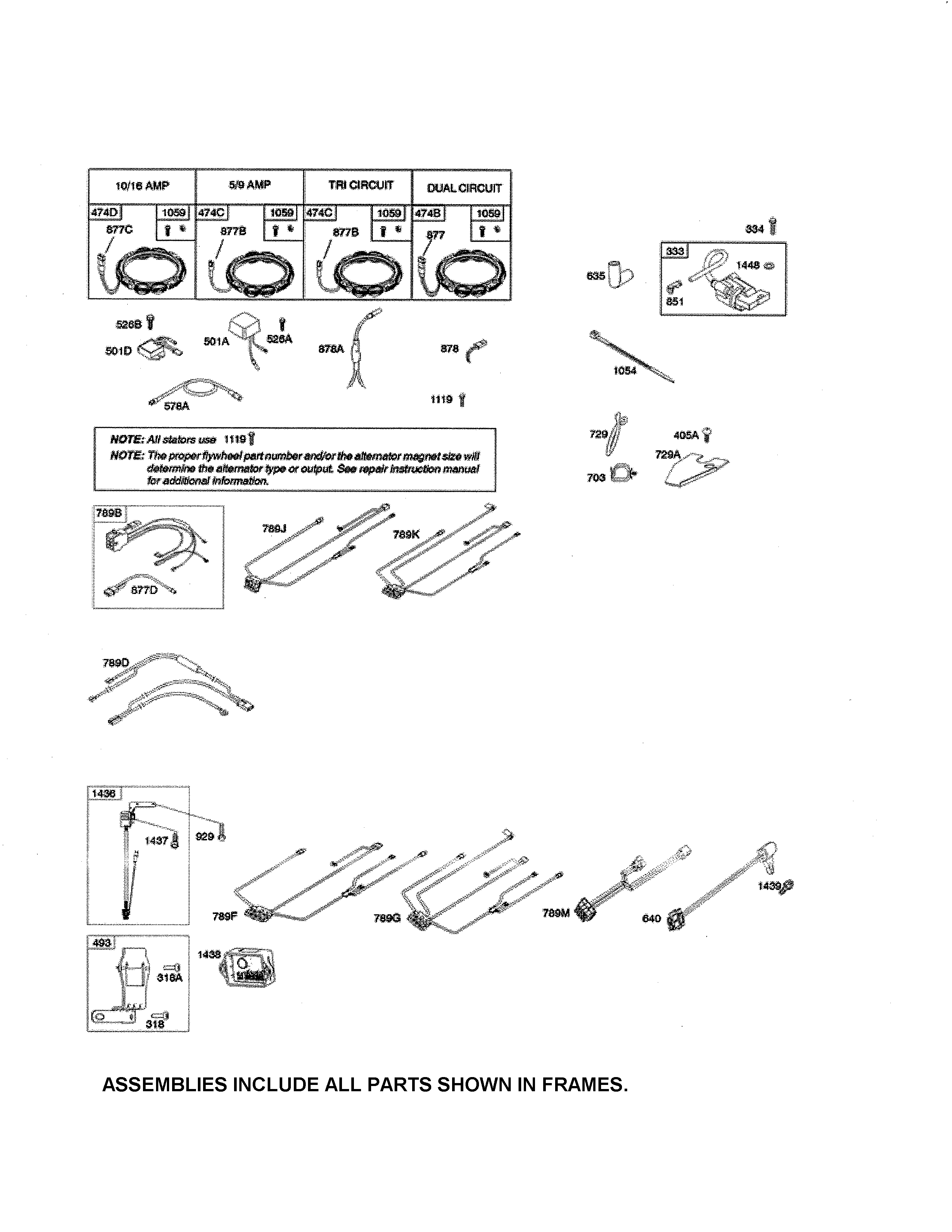 Alternator/ignition