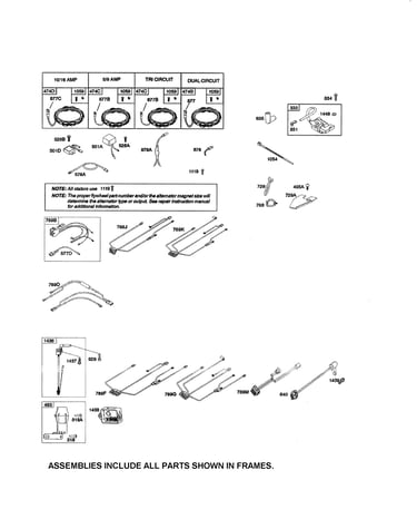 Alternator/ignition