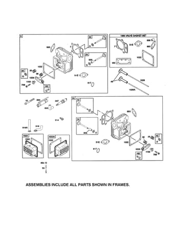 Cylinder head/gasket set