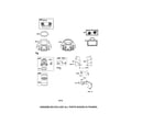 Briggs & Stratton 44M777-2169-G5 air cleaner/blower housing diagram