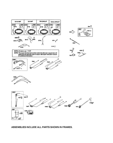Alternator/ignition