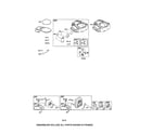 Briggs & Stratton 33M777-2401-G5 blower housing/air cleaner diagram