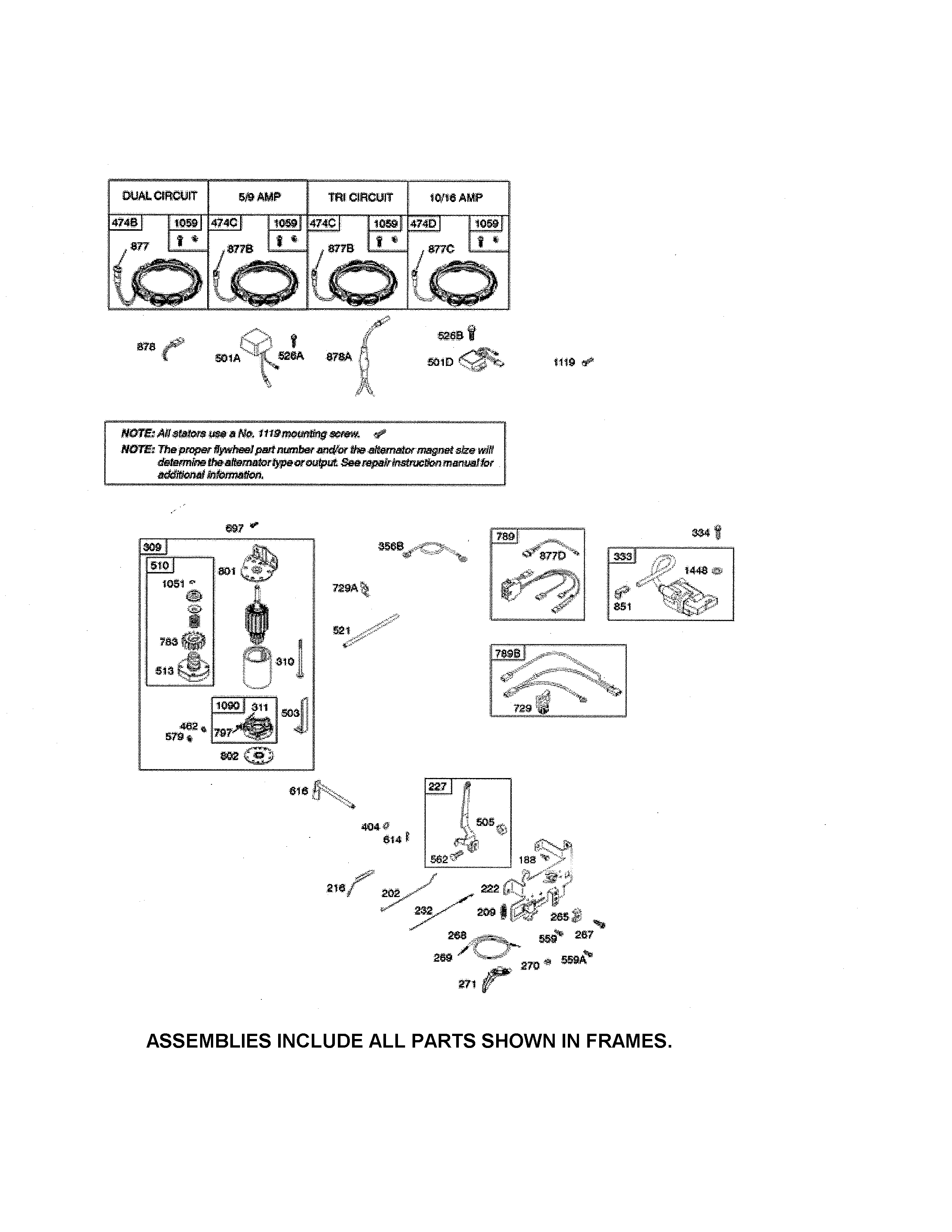 Alternator/motor-starter