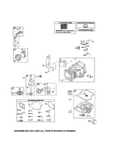 Cylinder/crankshaft/sump