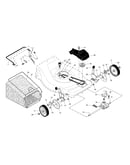 Drive control/gear case/wheels