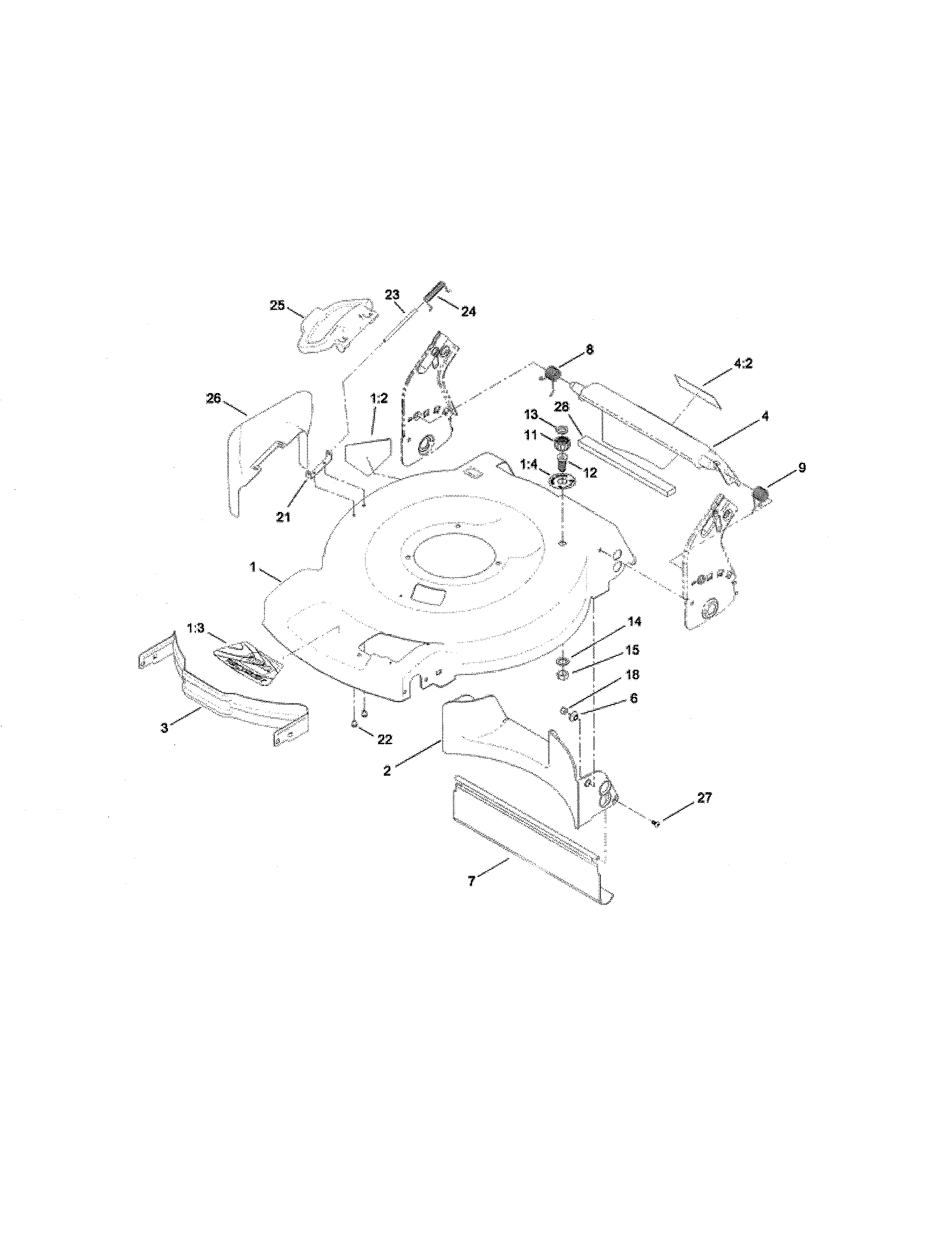 Housing & rear door