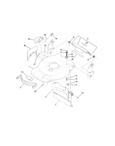 Housing & rear door