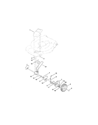 Transmission/front wheel drive