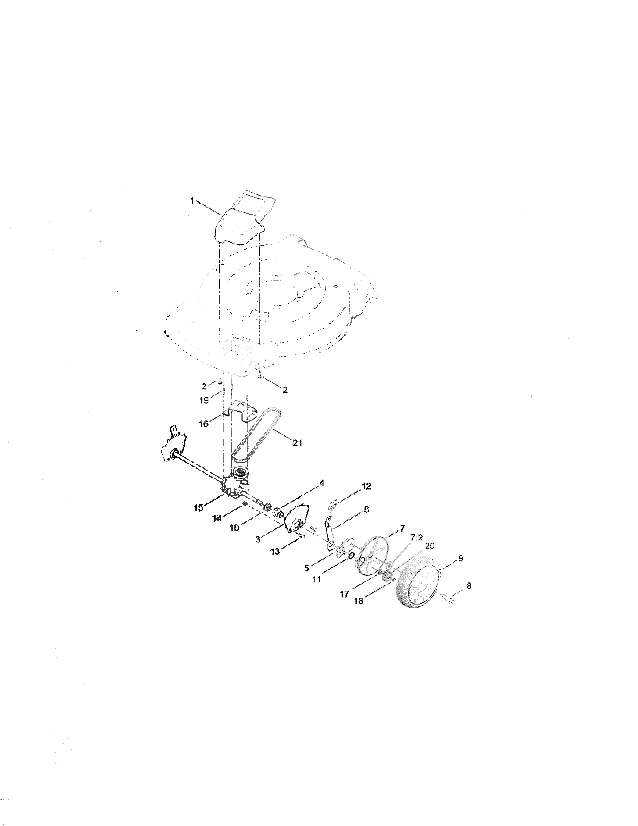Transmission/front wheel drive