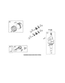 Crankshaft/piston/ring/connecting rod