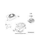 Blower housing/flywheel