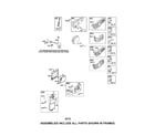 Briggs & Stratton 126T02-3206-B1 air cleaner/muffler diagram