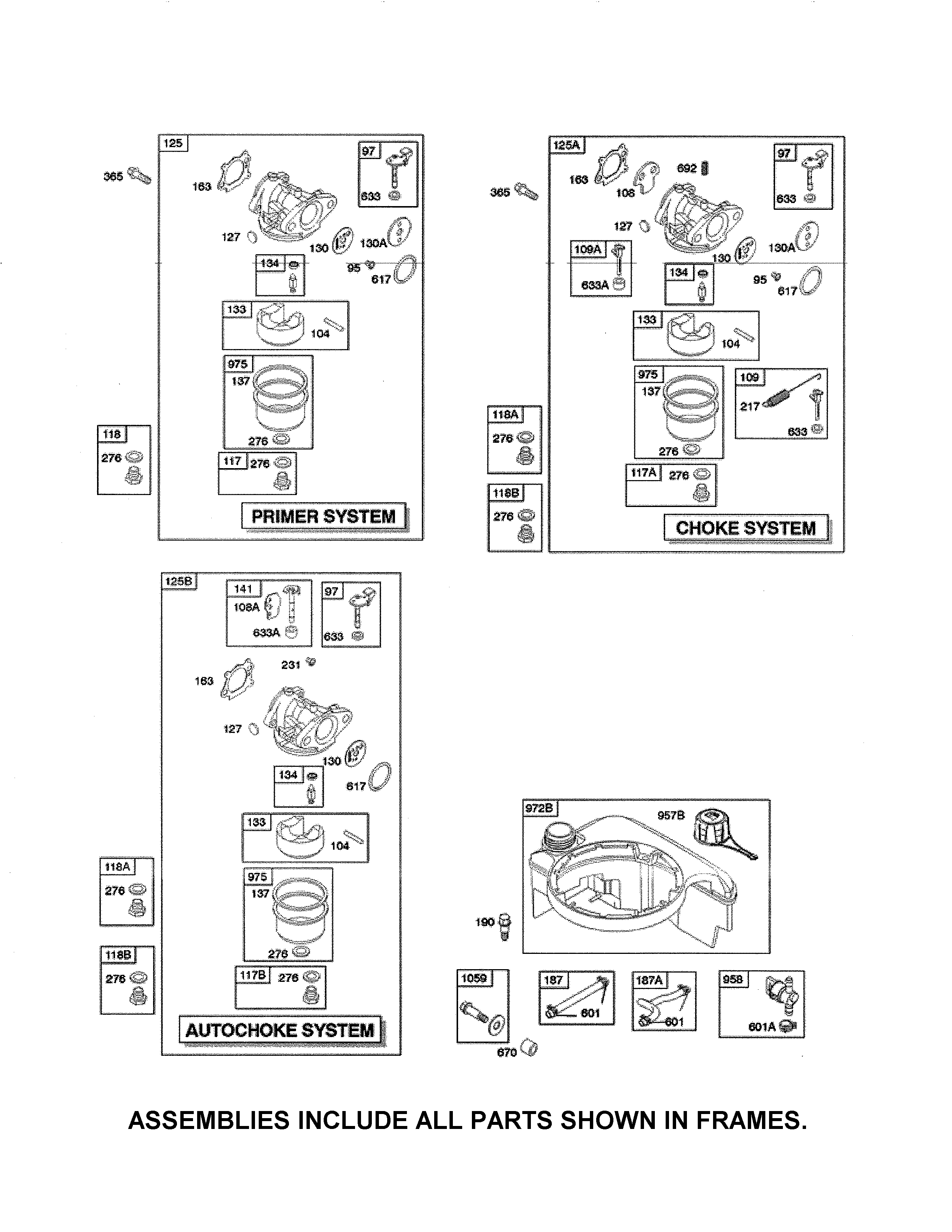 Carburetor/fuel tank