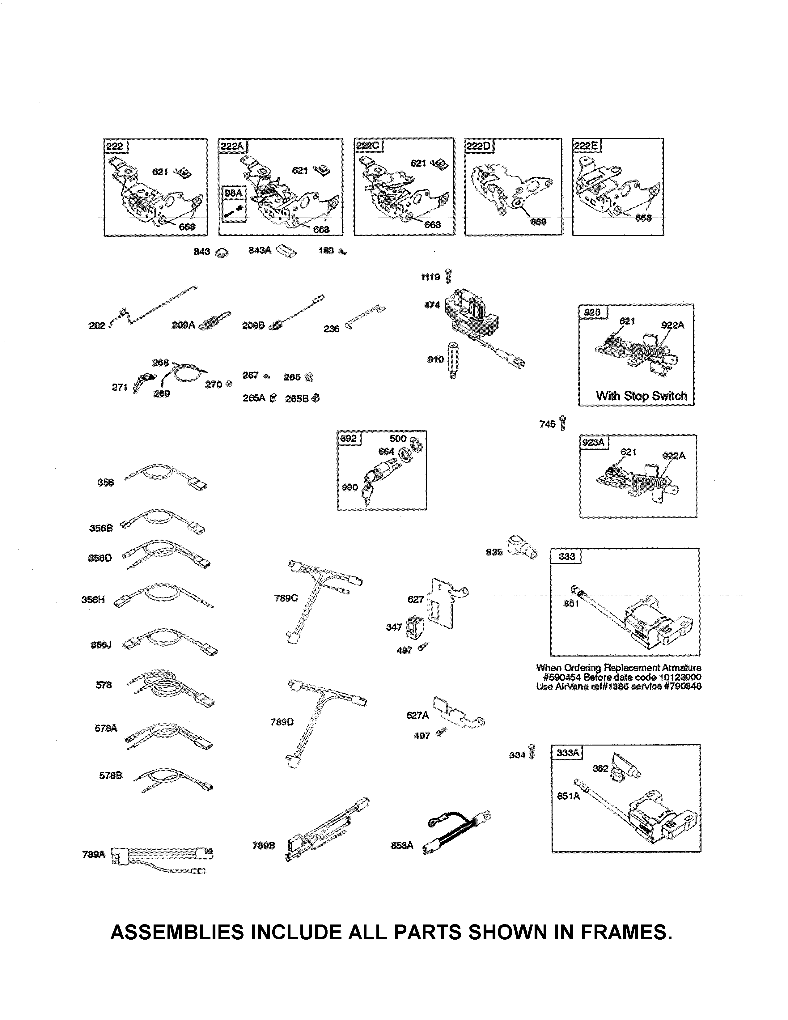 Control bracket/alternator