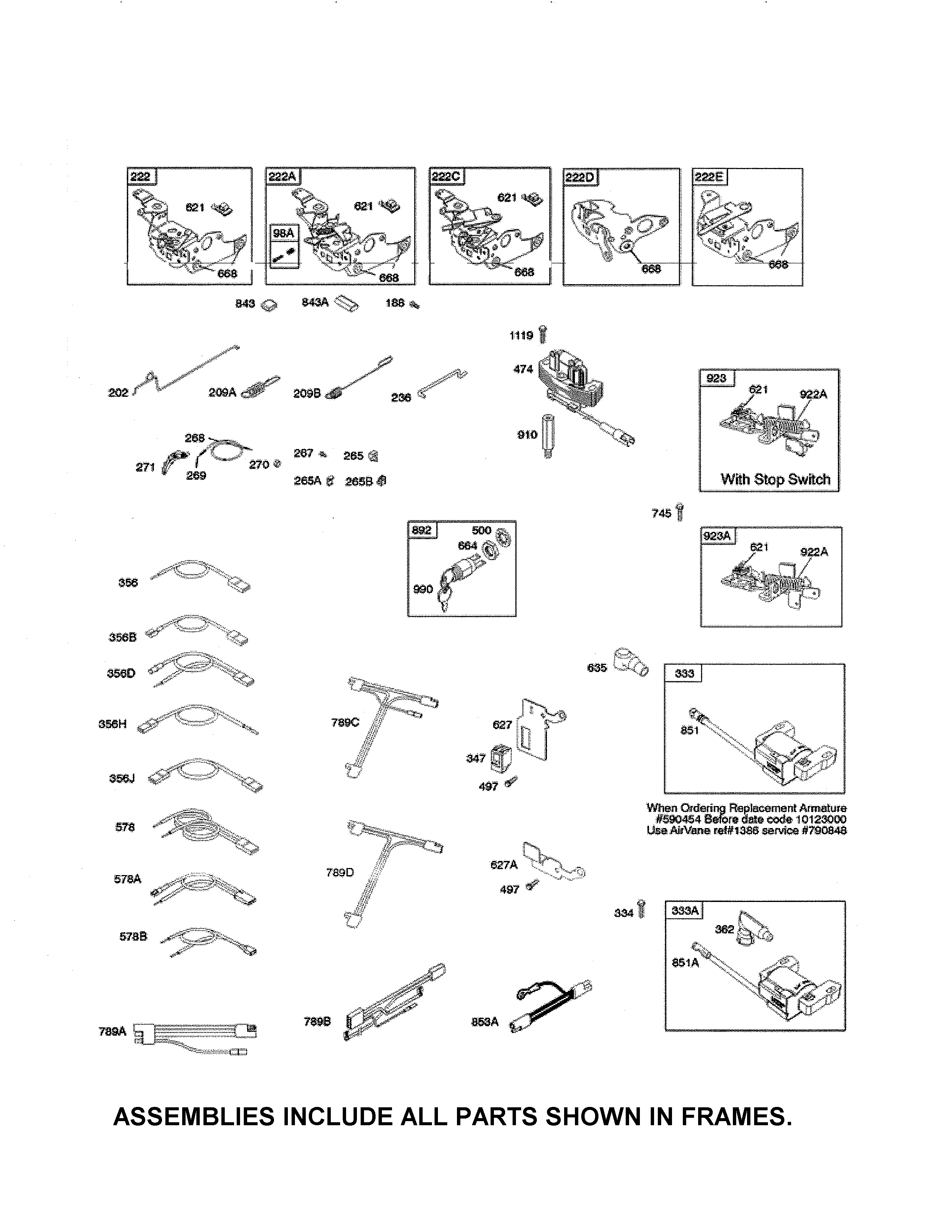 Control bracket/alternator
