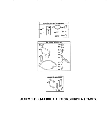 Gasket sets