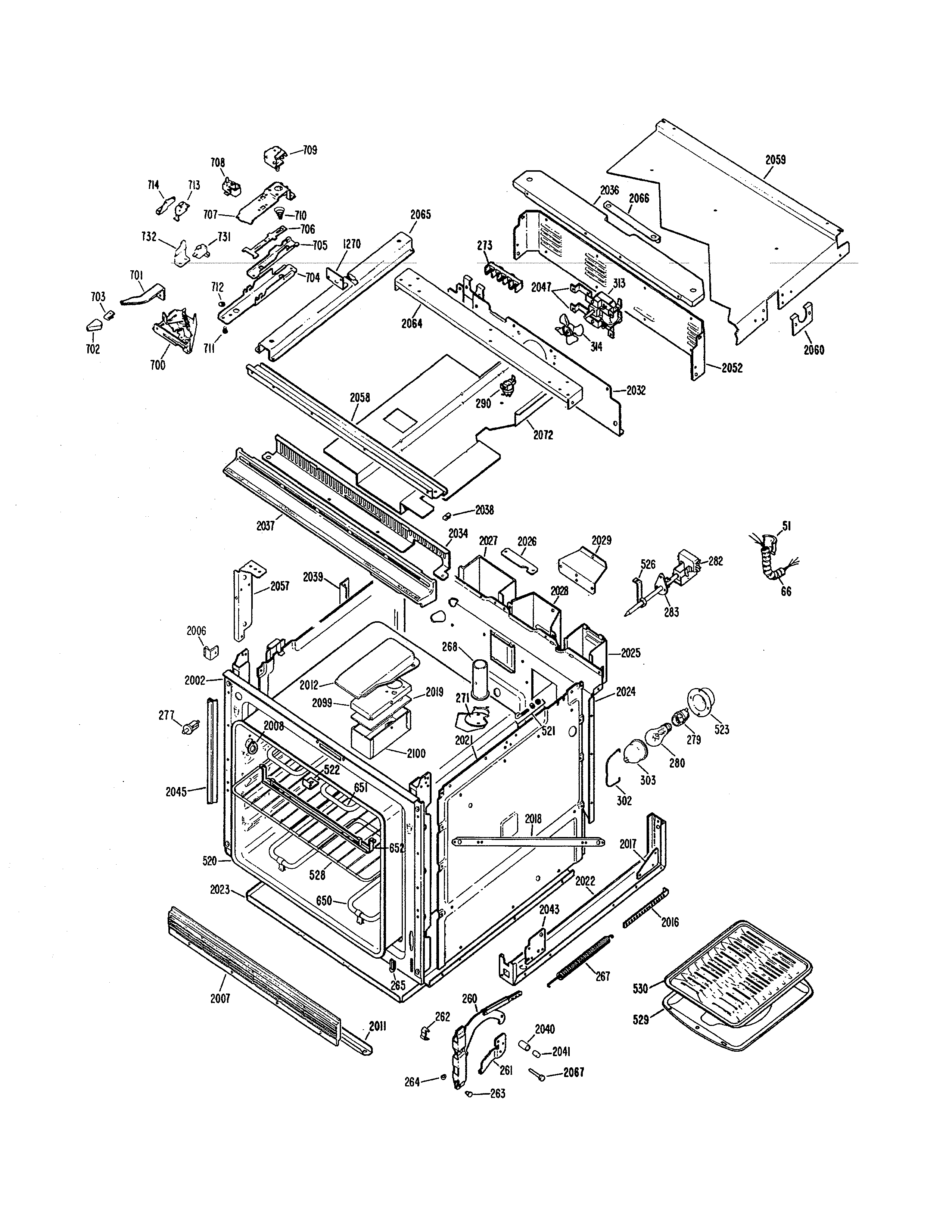 Lower oven