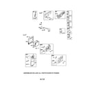Briggs & Stratton 126L02-1014-F1 air cleaner/muffler diagram