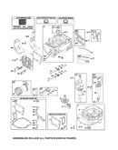 Cylinder/crankshaft/sump