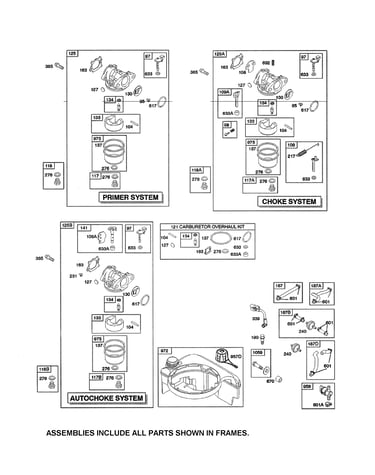 Carburetor/fuel tank