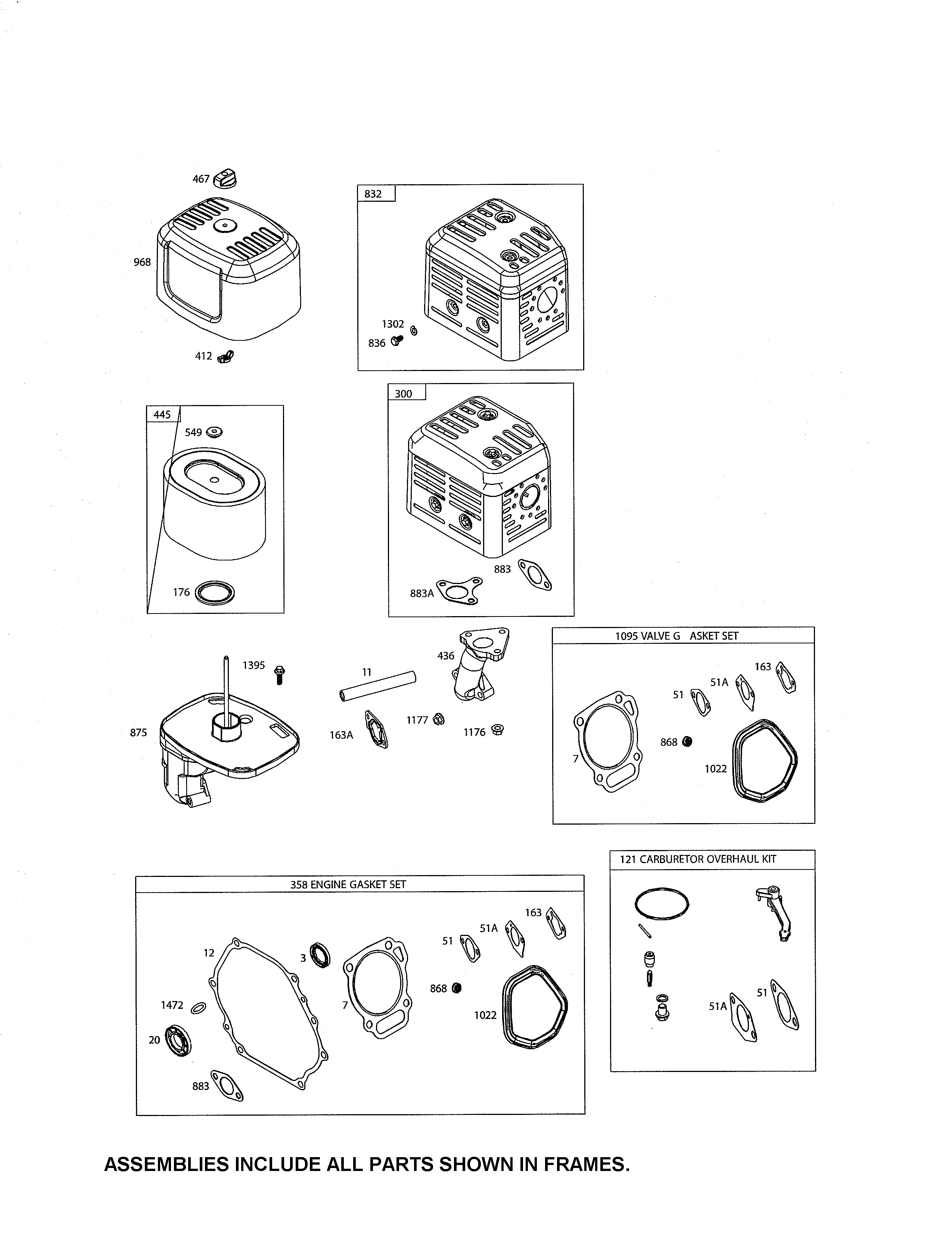 GASKET SETS/MUFFLER