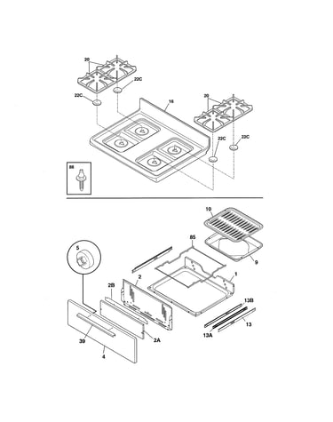 Top/drawer