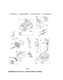 Cylinder/crankshaft/sump