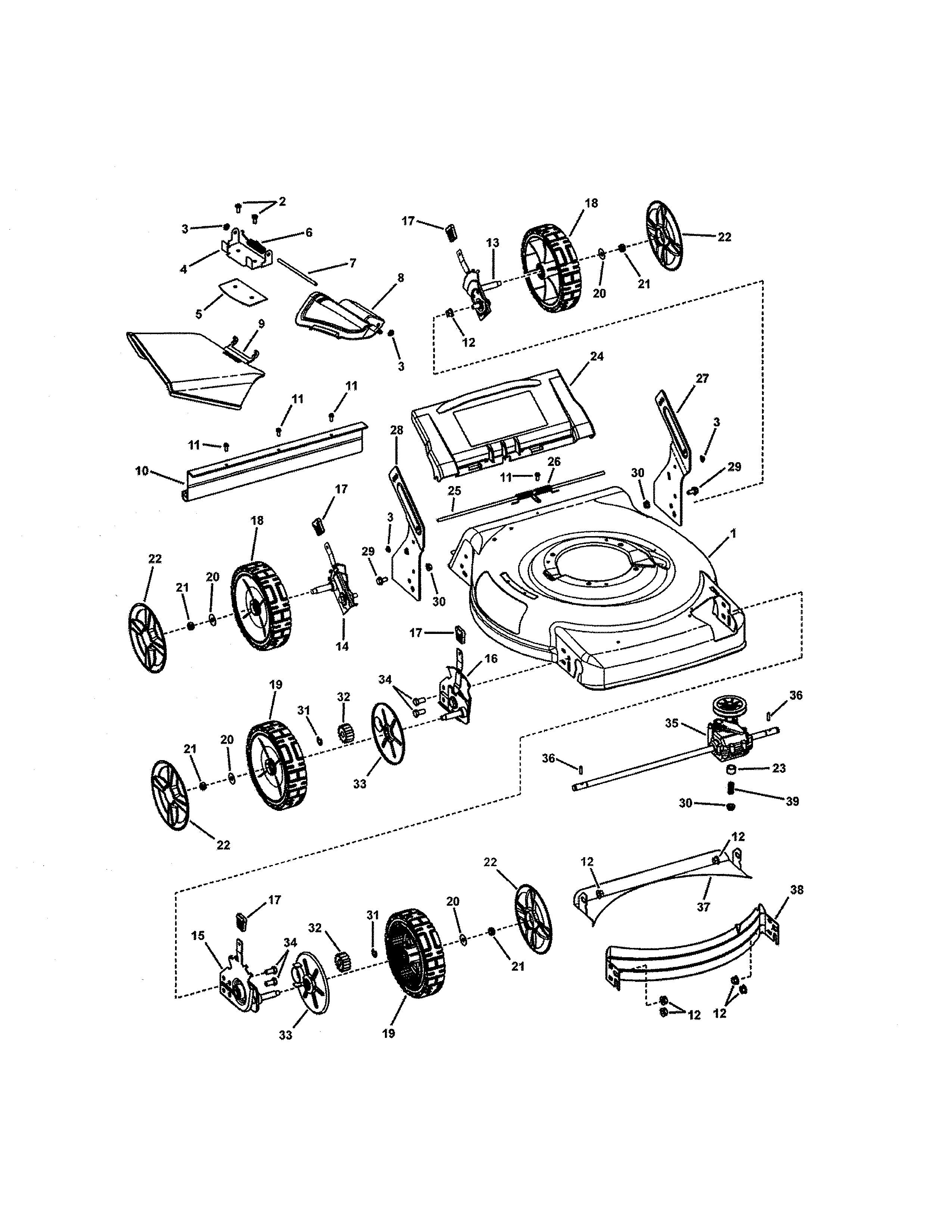 DECK (SELF-PROPELLED)