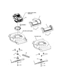 Engine/blade/front cover