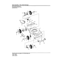 Murray 7800205 (MP22675HW) deck-push, side discharge diagram