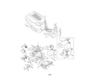 MTD 13A0785T055 k style hood diagram