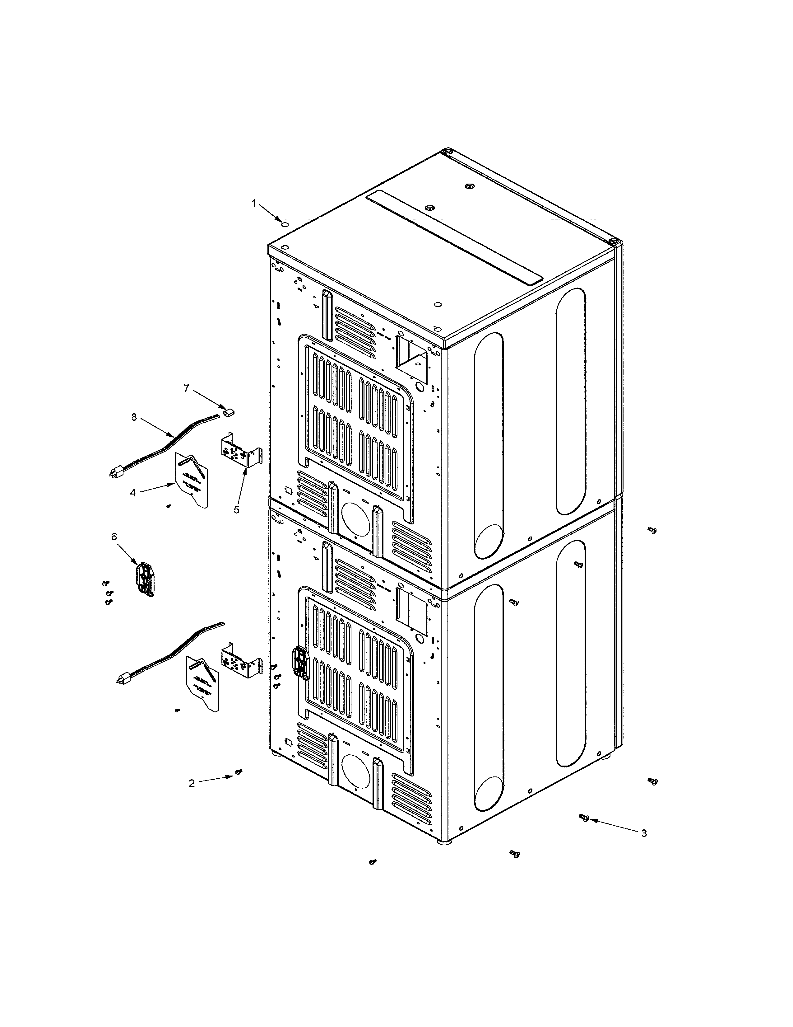 Cabinet rear