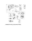 Sump/alternator/blower housing