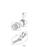 Piston/connecting rod
