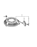 Recoil starter