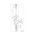 Whirlpool LSR6333LQ0 brake & drive tube diagram