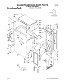 Cabinet liner & door