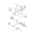 Craftsman 247886914 auger & housing/gearbox diagram