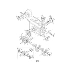 Craftsman 247883971 auger & housing/gearbox diagram